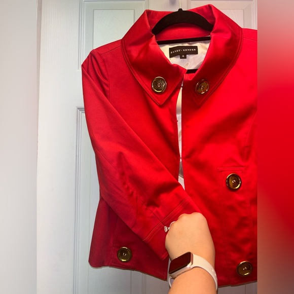Red Jacket with Gold Buttons - Picture 8 of 11